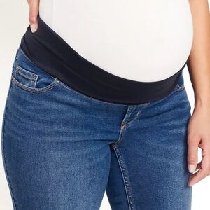 Old Navy Women's front and low panel maternity jeans